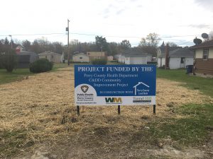 230 East Lincoln Street — cleared lot after demolition